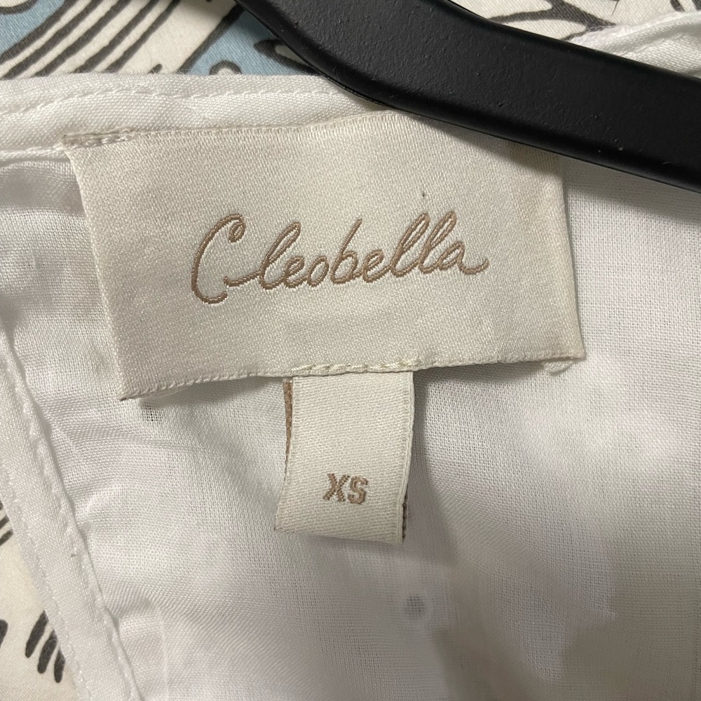 Cleobella White Ruffled V-Neck Maxi Dress - Picture 5 of 5